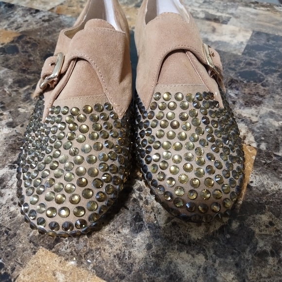Bijou New York studded flats/loafers - Picture 3 of 7